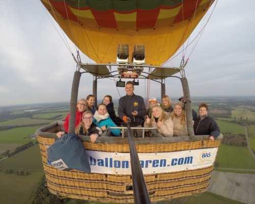 Prive ballonvaart Schoonoord naar Beilen